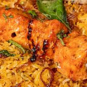 Tandoori Chicken Tikka Biryani