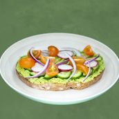 Veggies Toast 