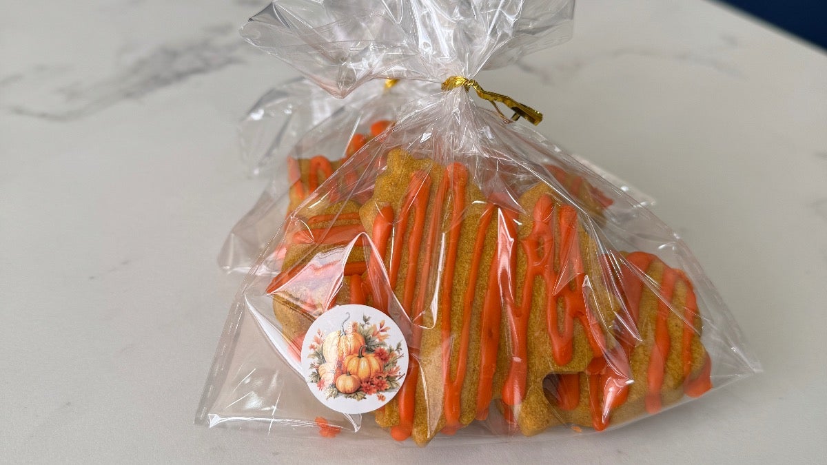 Pumpkin Spice Butter Cookies