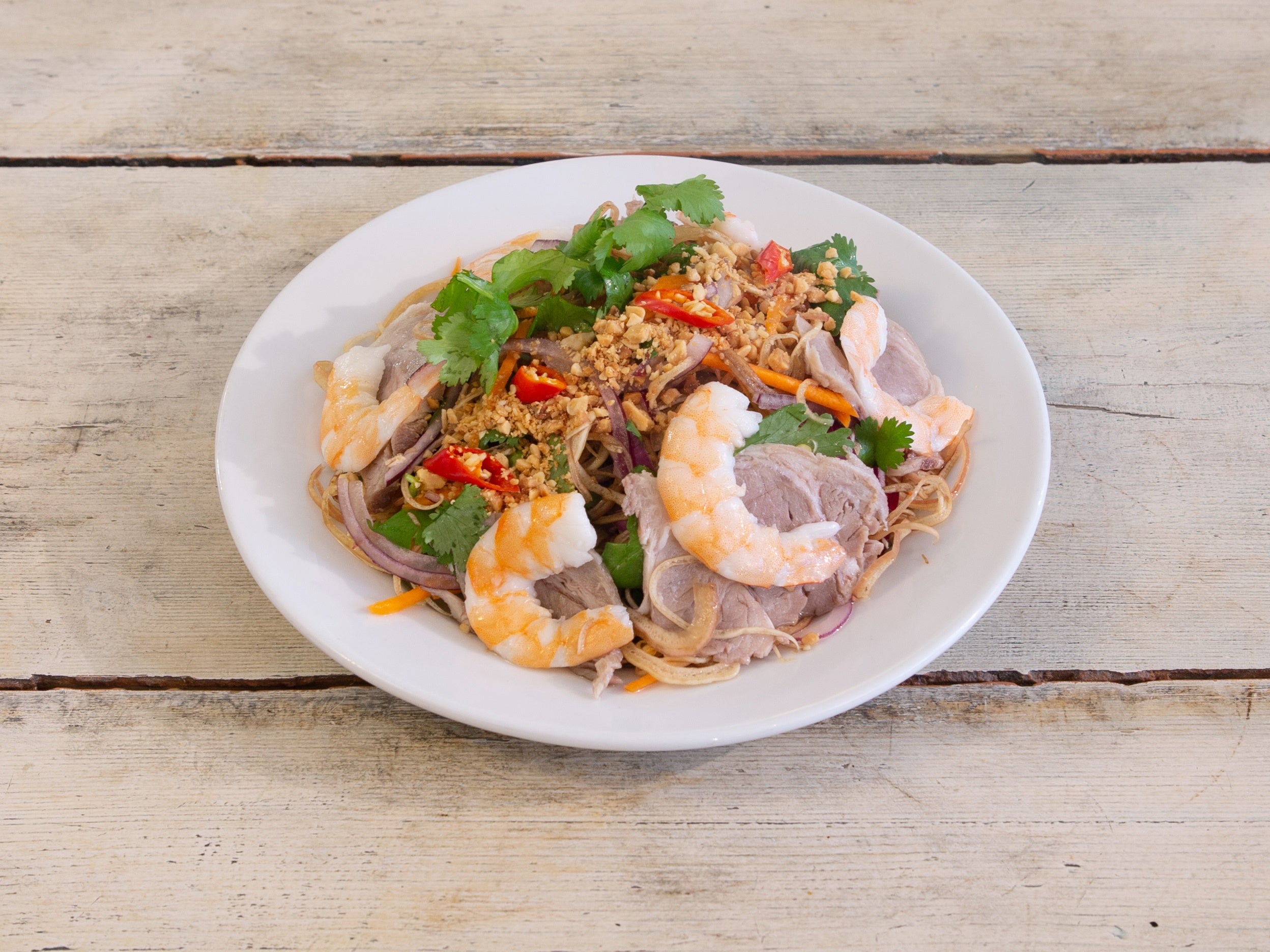 Banana Blossom and Herb Salad