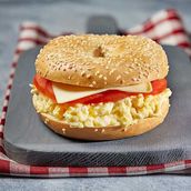 Egg and Cheese Bagel by Breakfasting