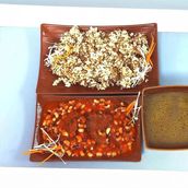 Red Beans casserole with meat, rice and soup