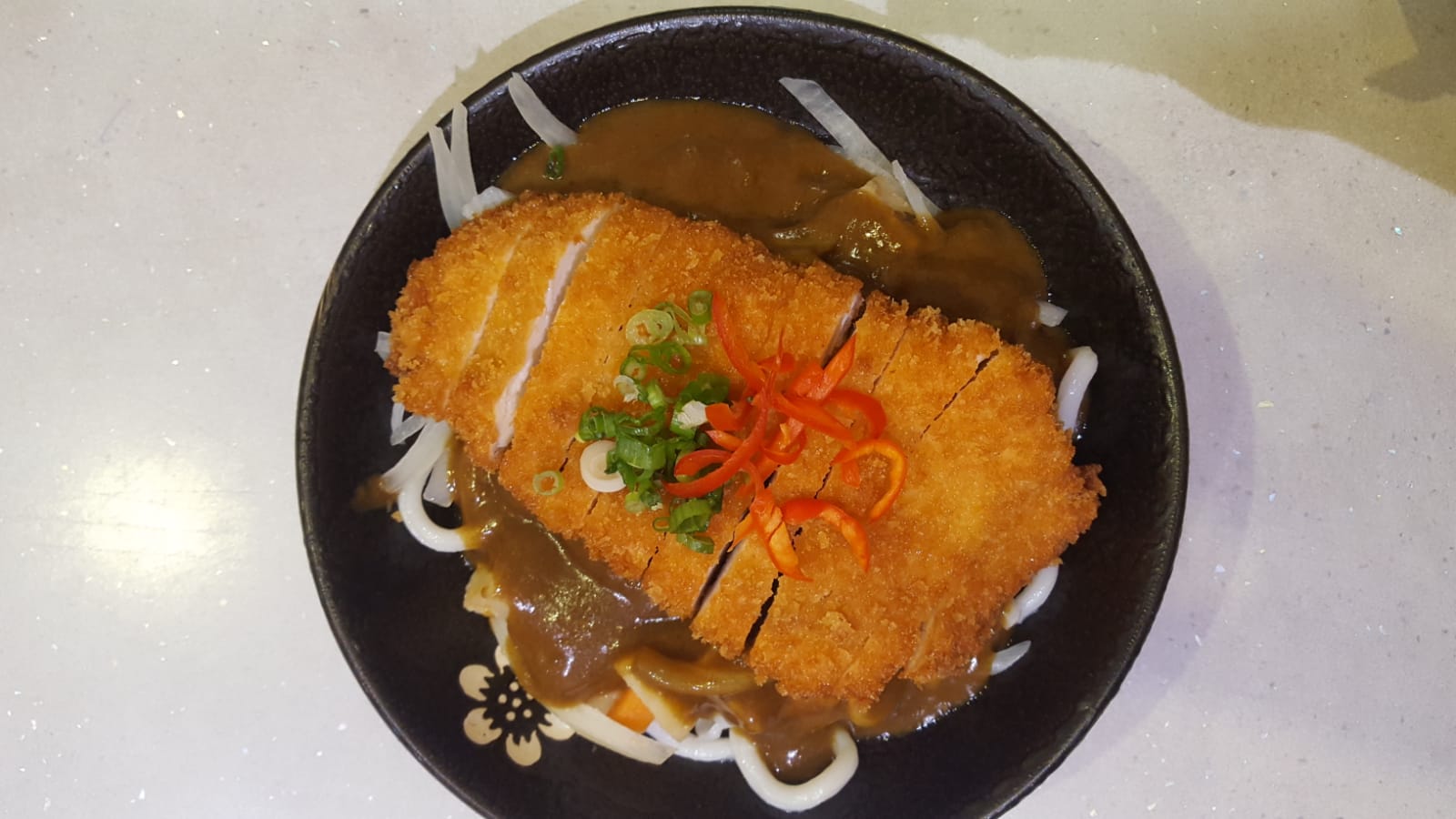 Curry Udon 咖喱乌冬 (vegan option)