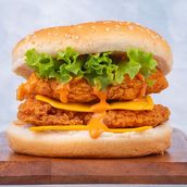 Double Chicken Burger