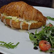 Croissant Scrambled Egg
