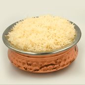 steamed rice
