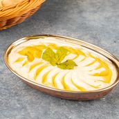 Turkish labneh plate