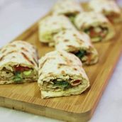 Chicken Musahhab Wrap