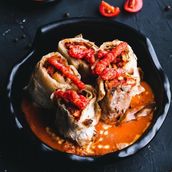 Butter Chicken Volcano