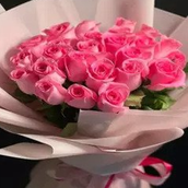 20 Pink Roses Bouquet
