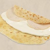 Turkey with cheese Chapatti