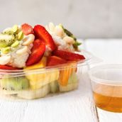 Ashta and Exotic Fruits plate