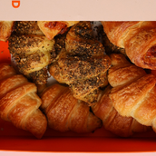 Low Fat Mini Croissant Box