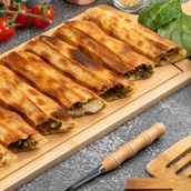 Spinach and Kashkaval Bafa 
