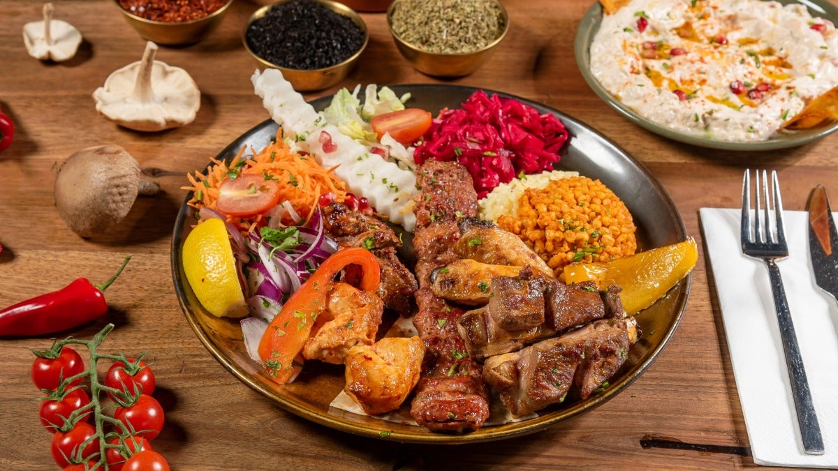 Mosaic Mixed kebab
