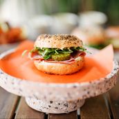 Pastrami & Cheese Bagel