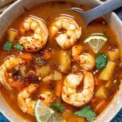 Tom Yum Prawn Soup