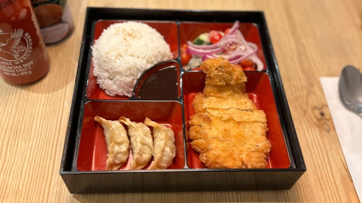 Tonkatsu (Pork Cutlet) Bento Set