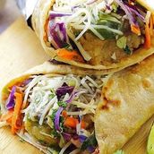 Veg Manchurian Wrap