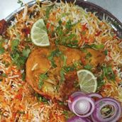 Special Karachi Chicken Dum Biryani with Aloo