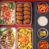 Breakfast Box  Al Areesh 4 Dishes