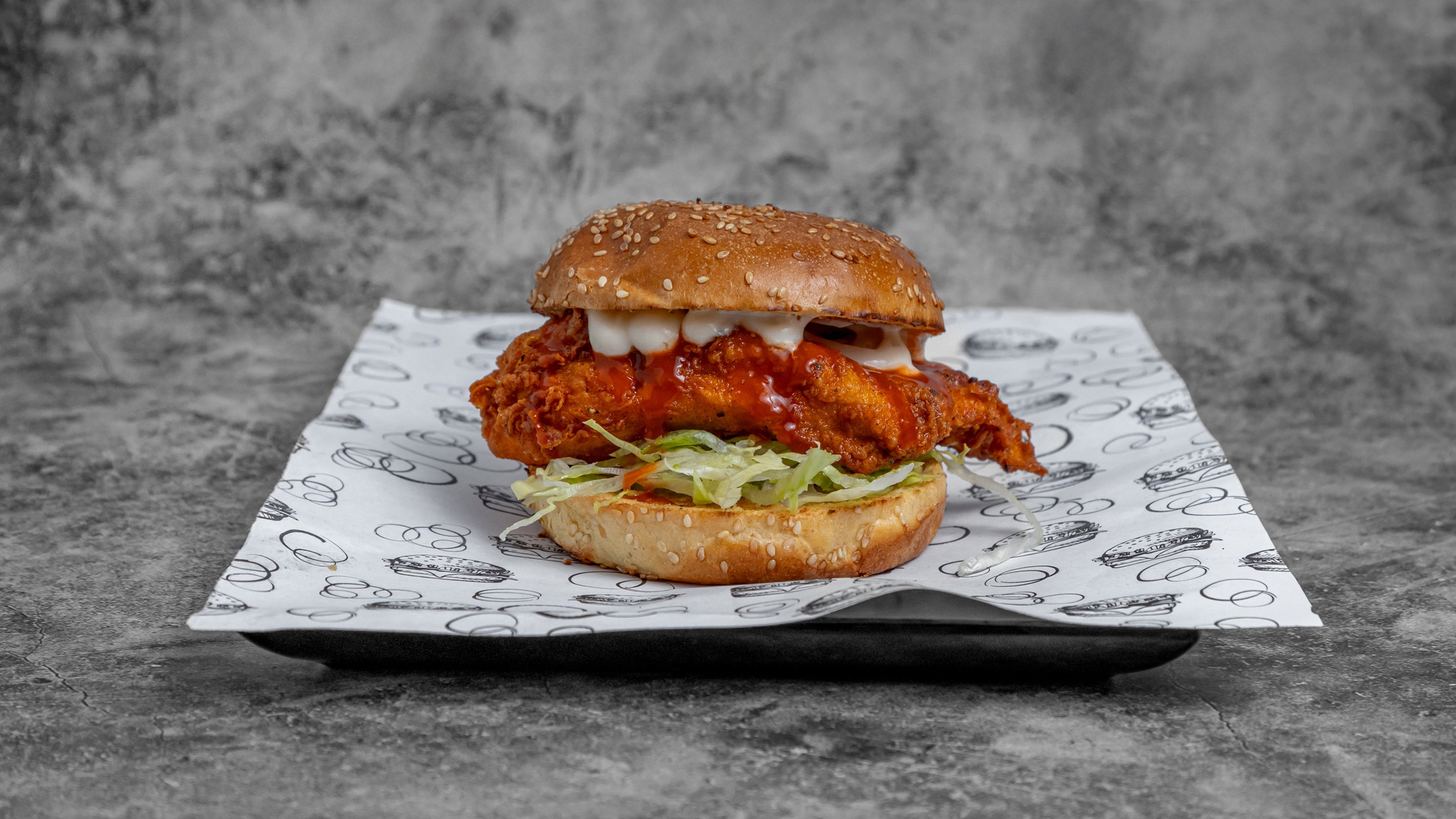 Buffalo Chicken Burger