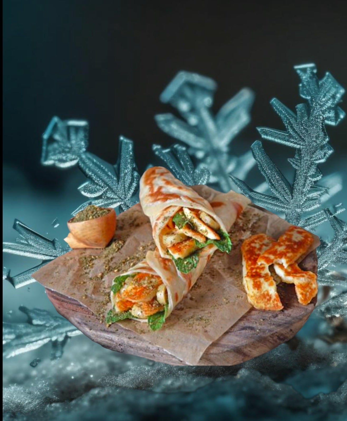 Halloumi griall warp