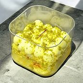 Milk Cake Saffron