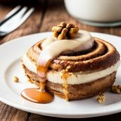 Walnut Cinnamon Roll