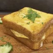 French Omelette Toast 