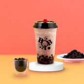 Okinawa Cheese Cake  Boba Milk Tea