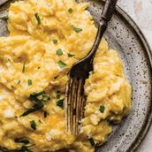 Eggs And Cheese Plate