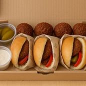 Falafel Box For 1 Person