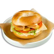 Turkey & Cheese Bagel [ 1+1 ]