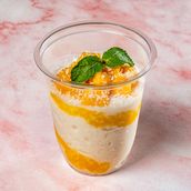 Mango Coconut Rice Porridge