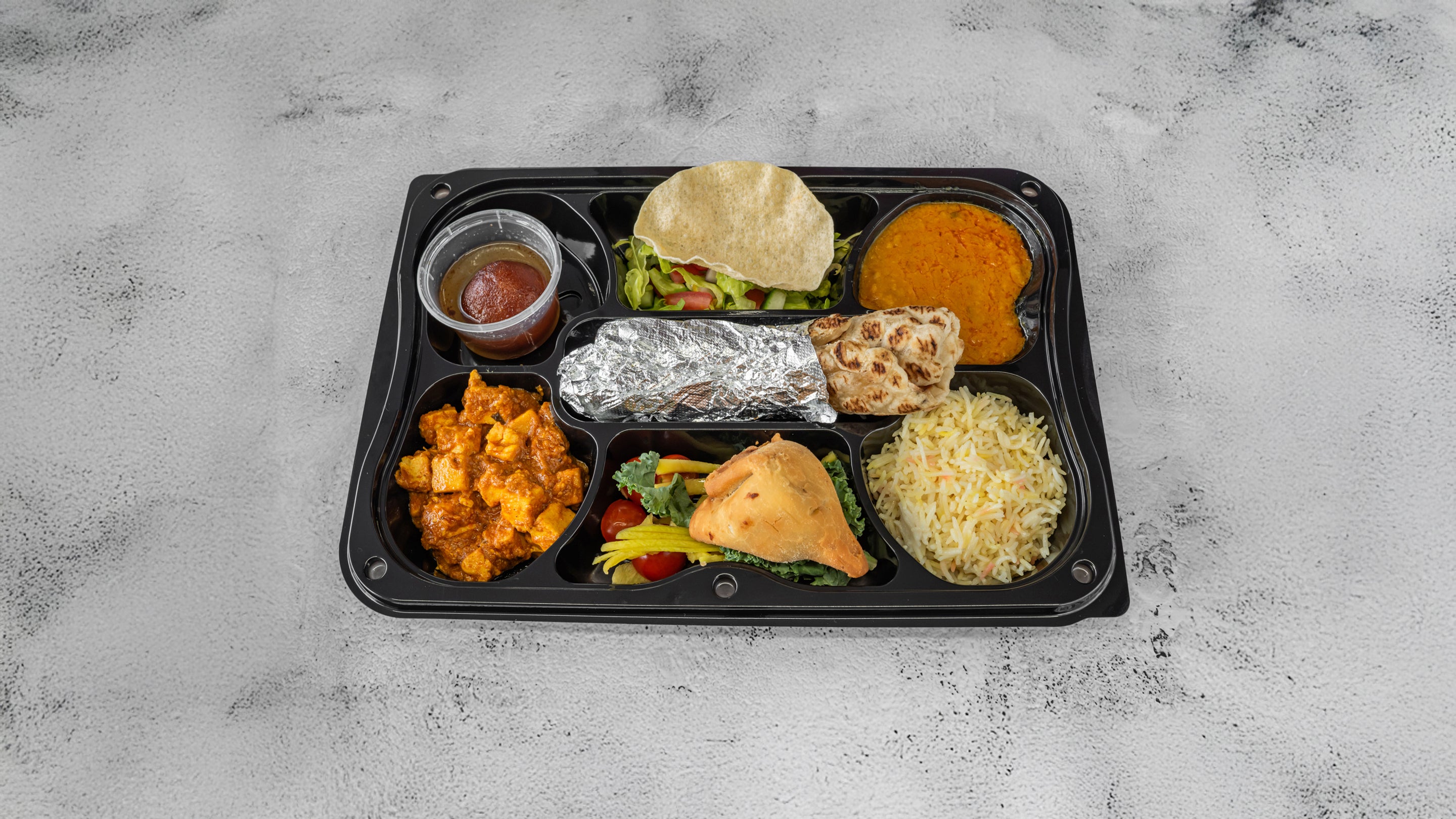 Indian thali Veg