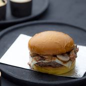 Swiss And mushroom Sandwich