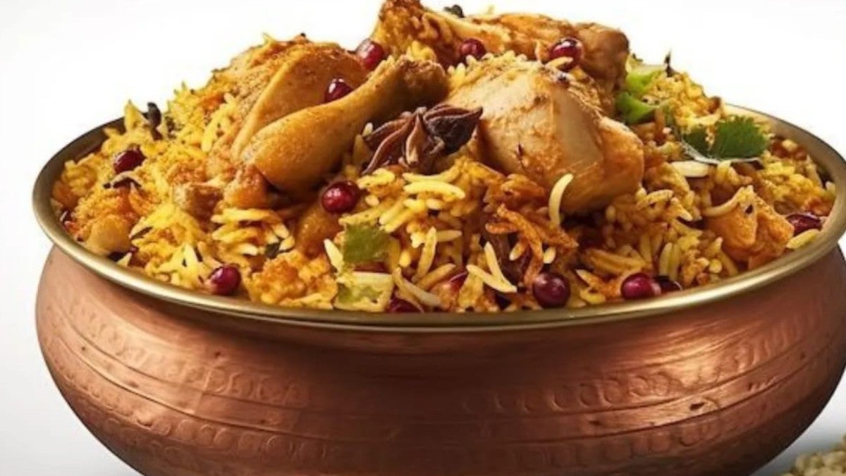 36. Chicken Biryani