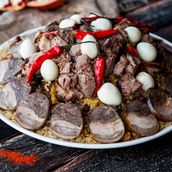 Toi Oshi Pilaf (for 6-7 persons)