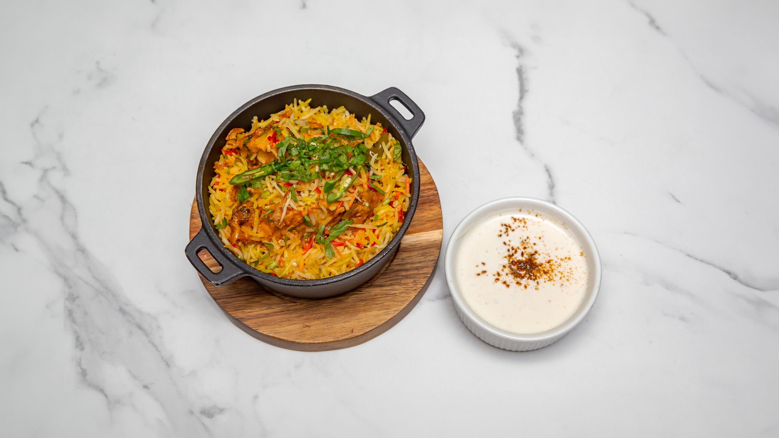 Dum Chicken Biryani