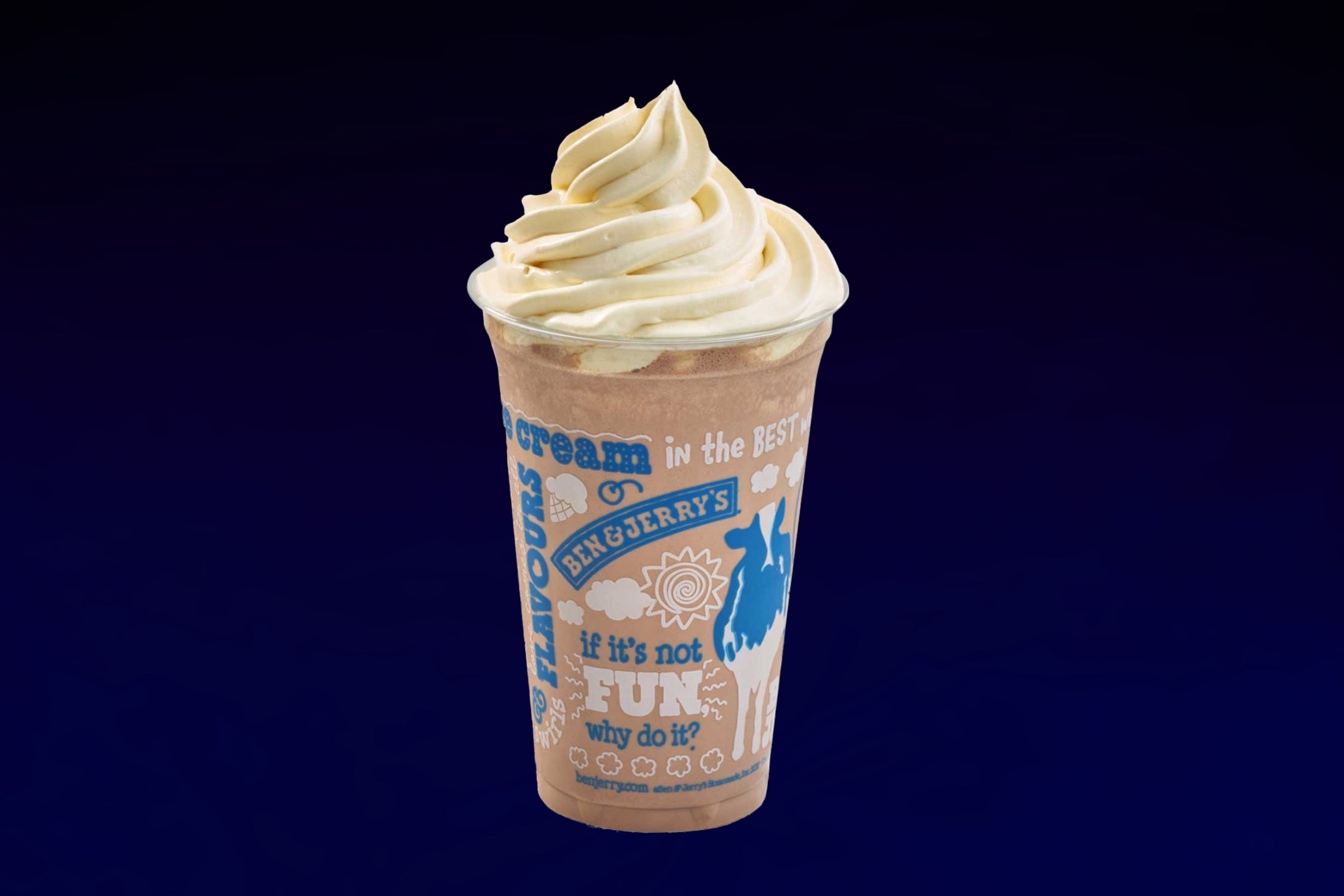 Large Ben & Jerry's Shake