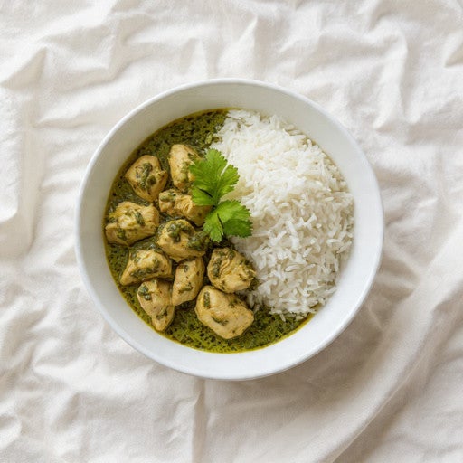 Aromatic Chicken Green Curry