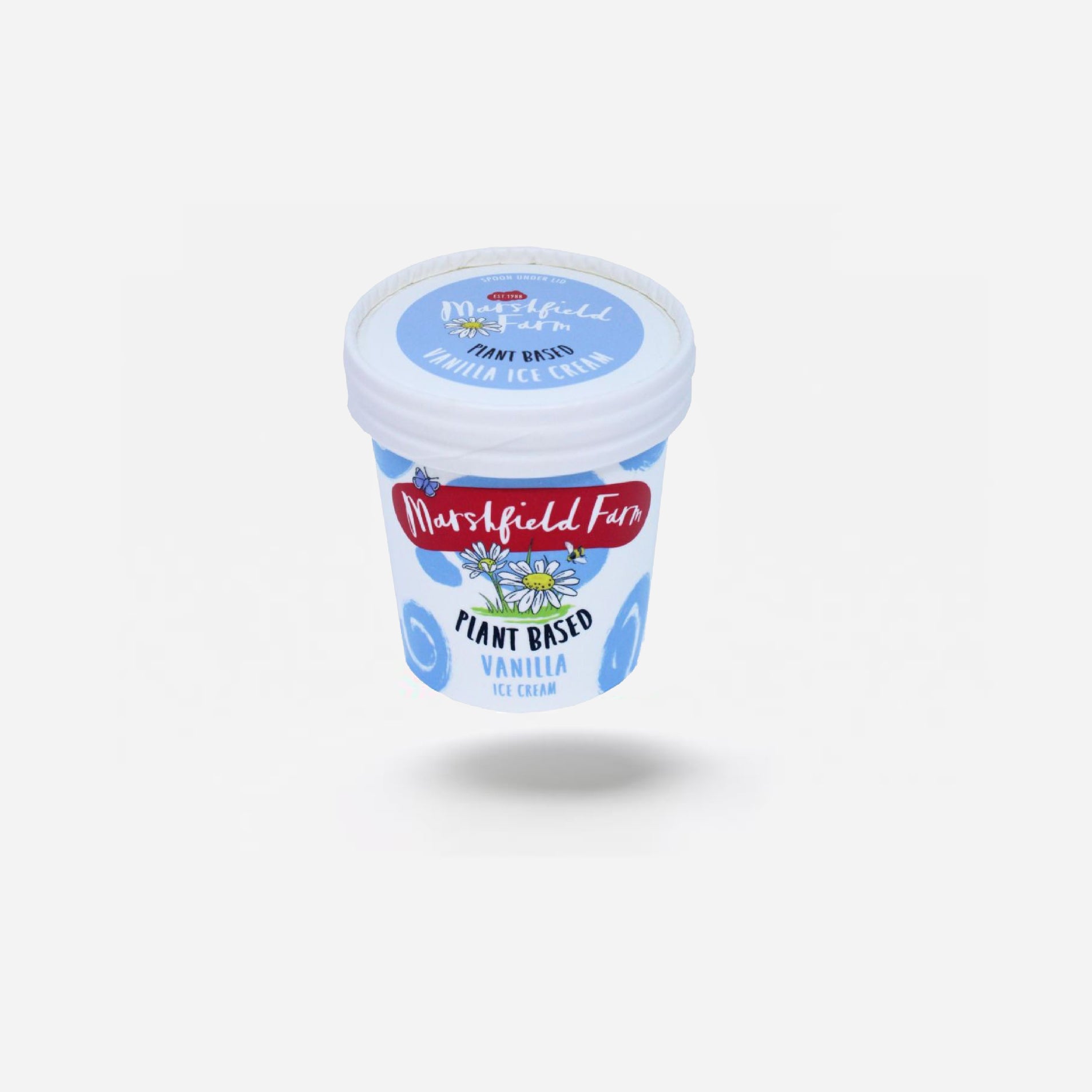 Marshfield Farm Plant Based Vanilla Ice Cream 125ml. (Plant Based)