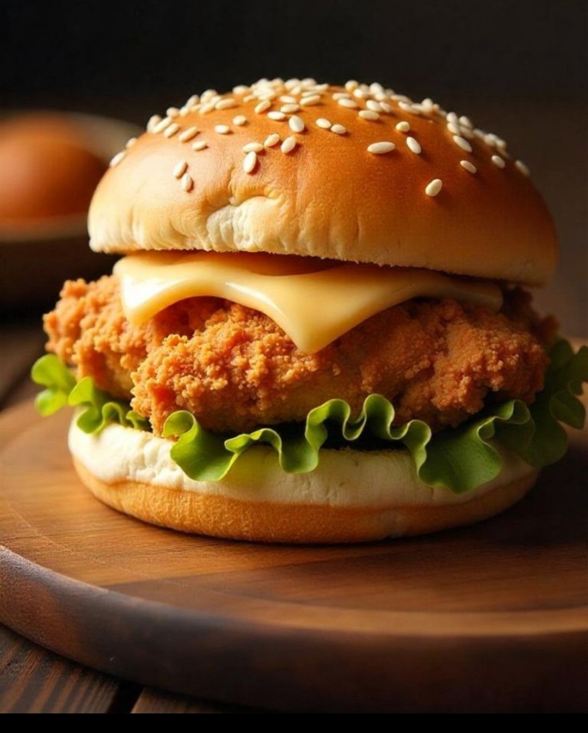 Chicken burger