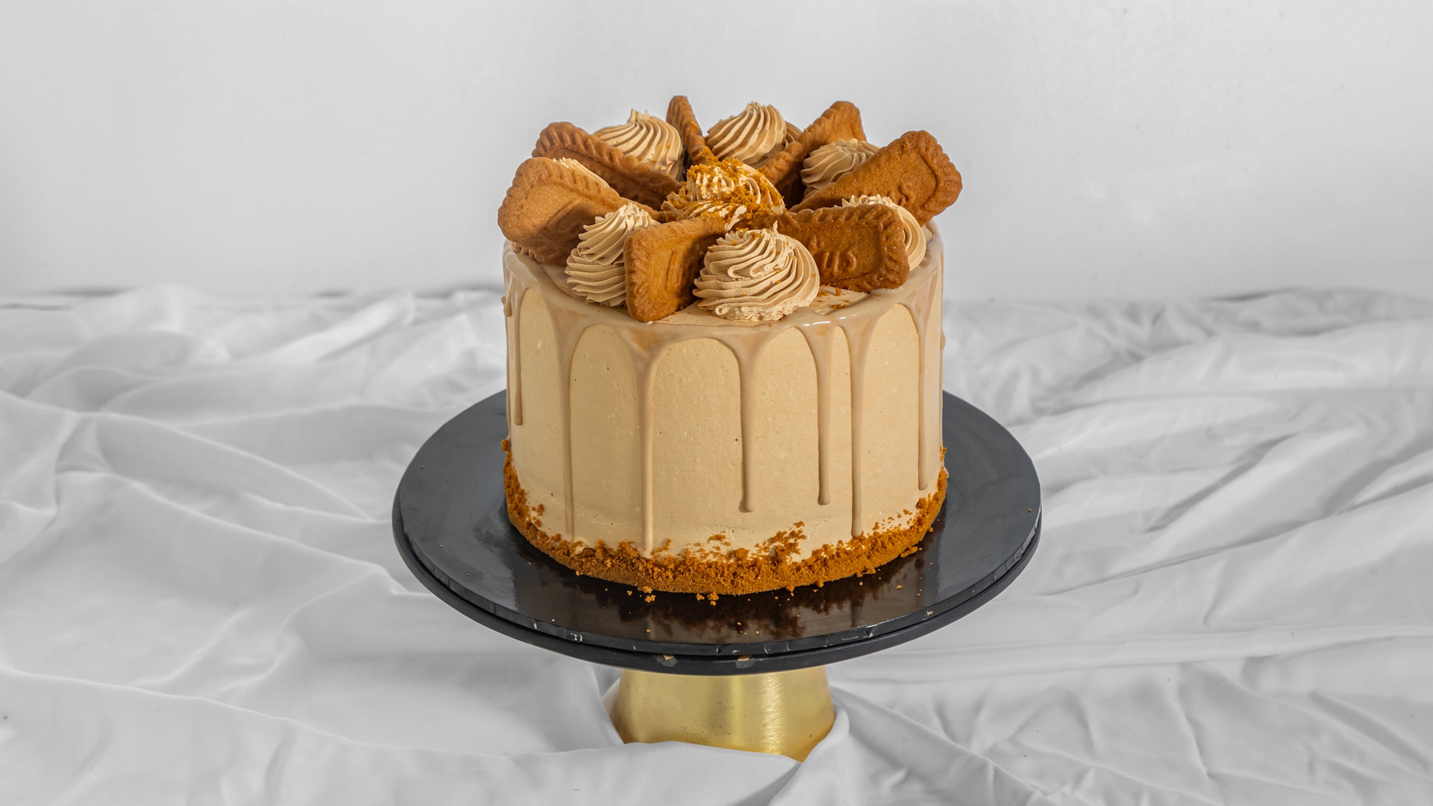 Biscoff Caramel Birthday Cake