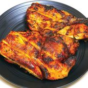 Half Chicken Charcoal