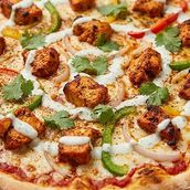 Chicken Tikka Pizza