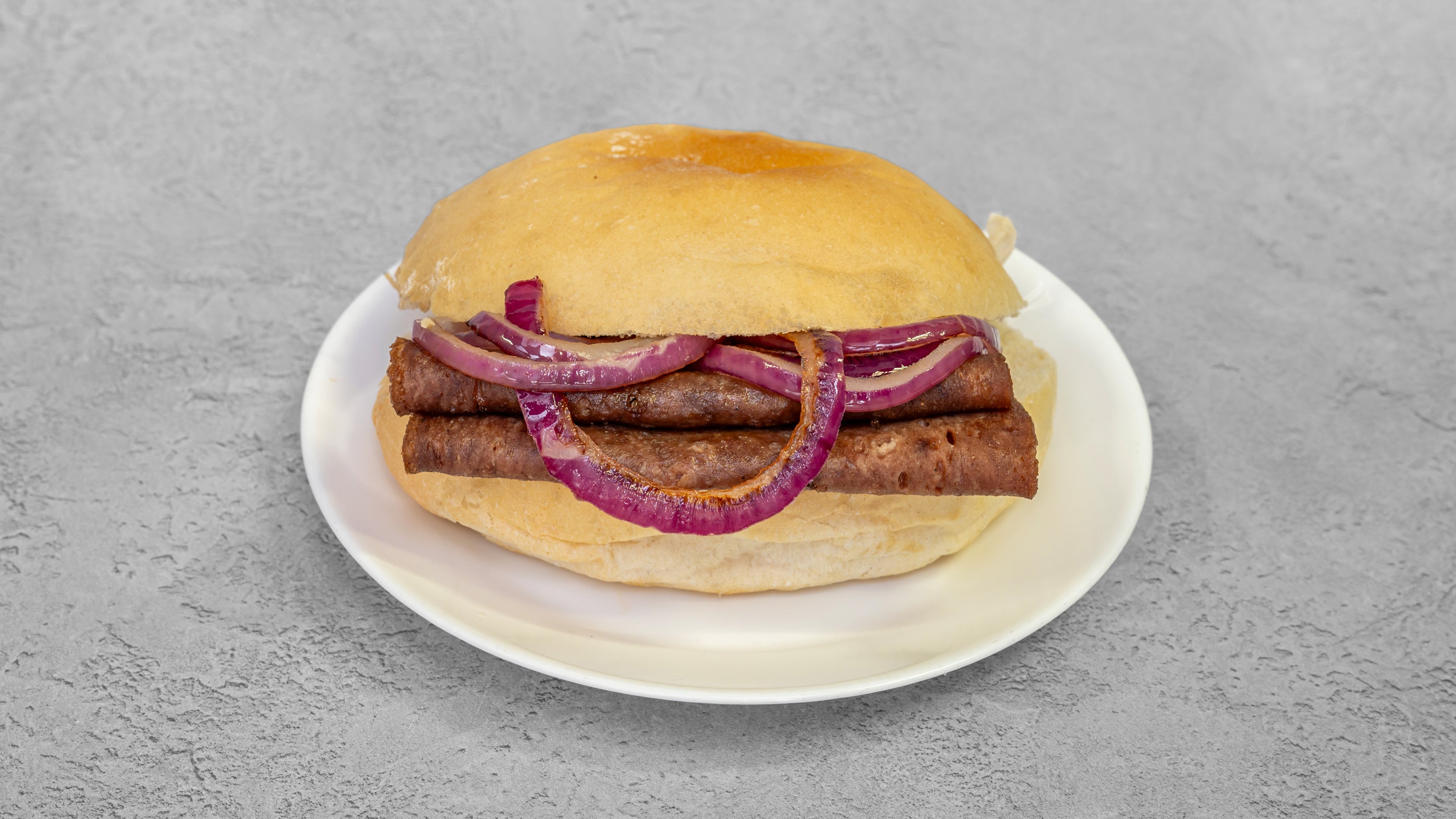 Steak Canadian and Onion