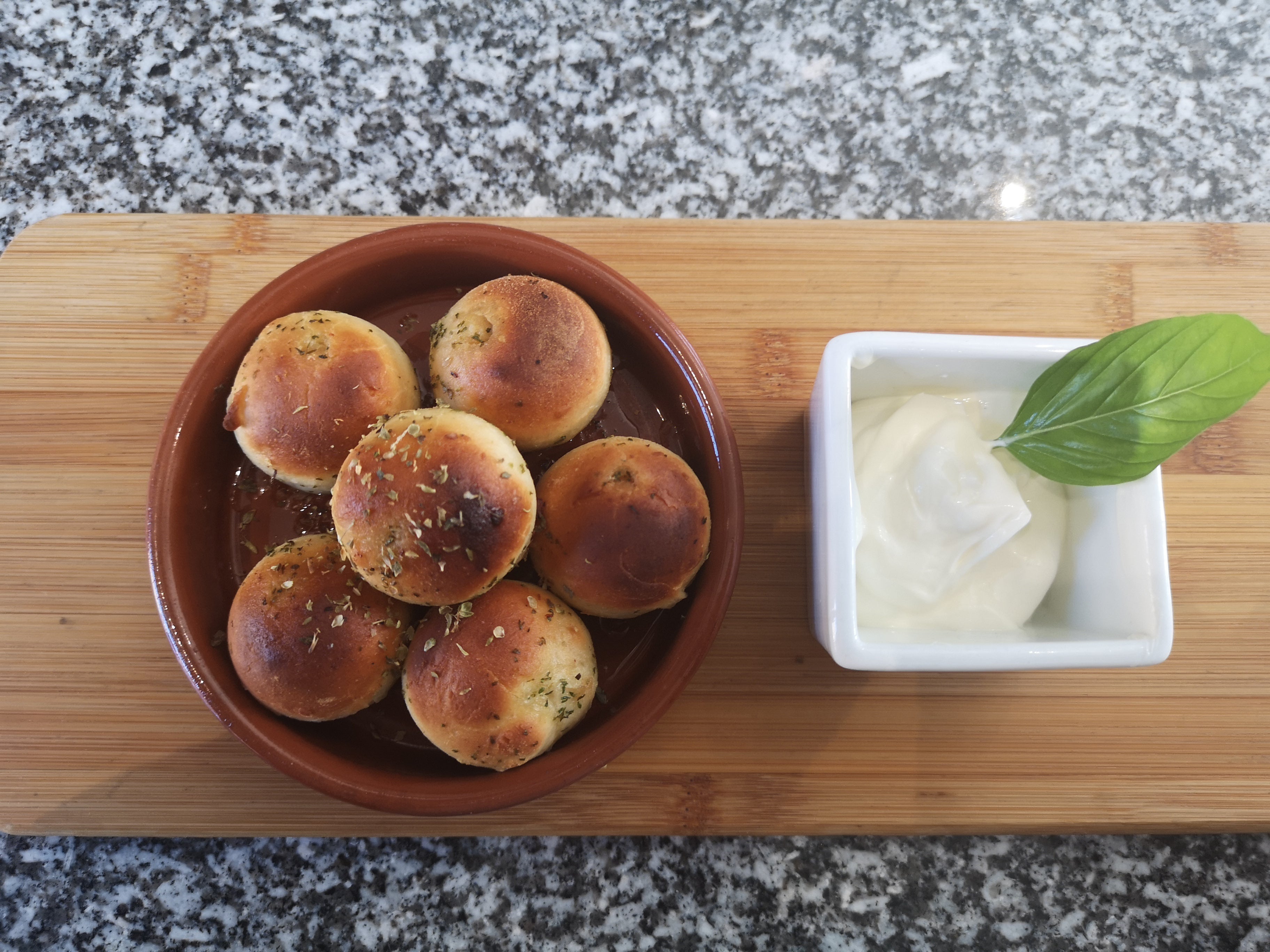 Garlic and Herb Doughballs