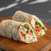 Melted Mushroom Wrap